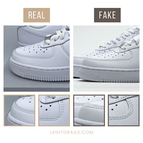 how to spot fake nike air force 1 white|nike air force 1 scam.